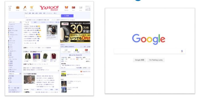 YahooとGoogle