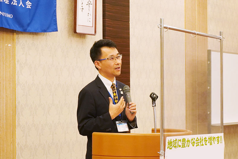 豊田市東倫理法人会の講話1