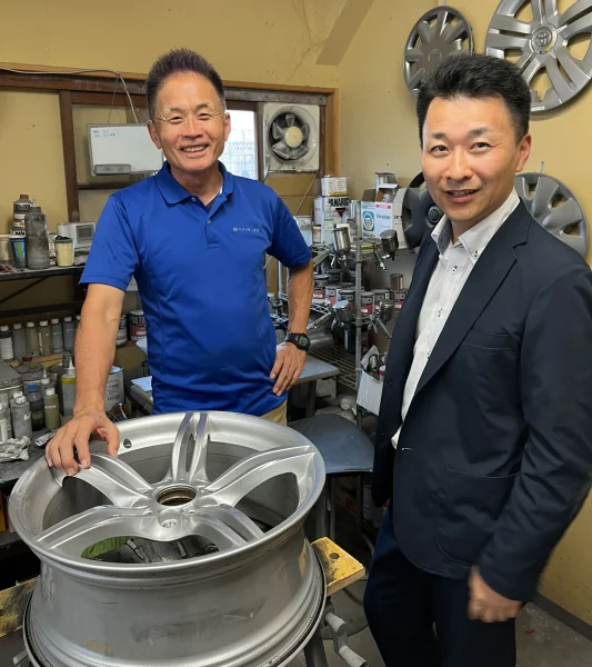 自動車修復業のホームページ制作事例
