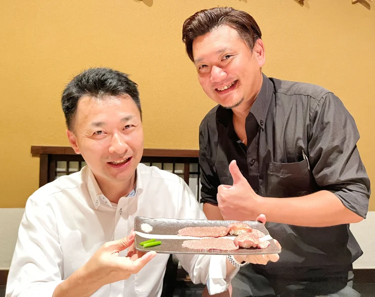 愛知県半田市で個室焼肉の販促パンフレット制作